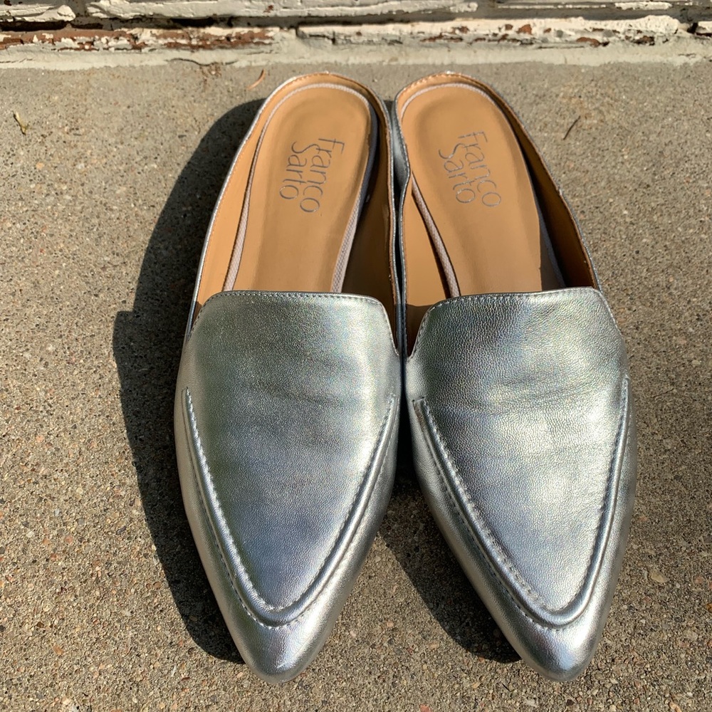Franco Sarto Women's Metalic
Grey Size 7.5 Shoes